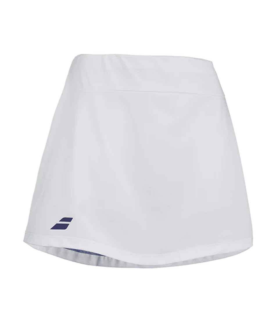 Юбка для падел Babolat Play Белая | Женская спортивная одежда