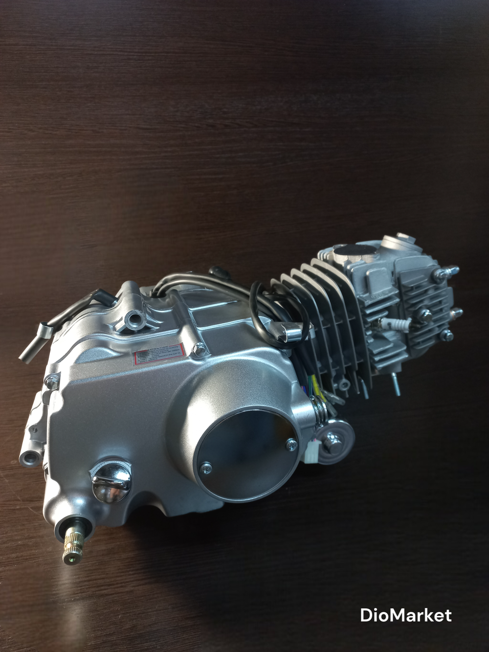 Двигатель на питбайк TTR 125 (152FMI) Серебристый