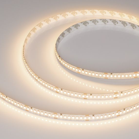 Светодиодная лента Arlight 20W/m 200LED/m 2835SMD теплый белый 5M UL-A200-10mm 24V Warm3000 037224