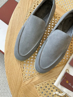 Лоферы Loro Piana Summer Walk с мехом