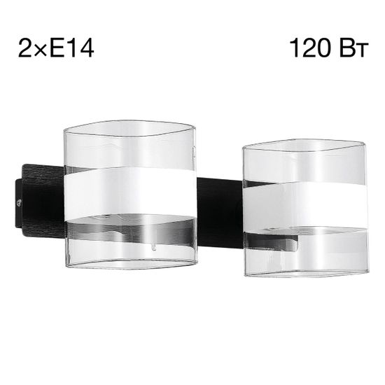 CL139322 Вирта Черный Св-к Бра