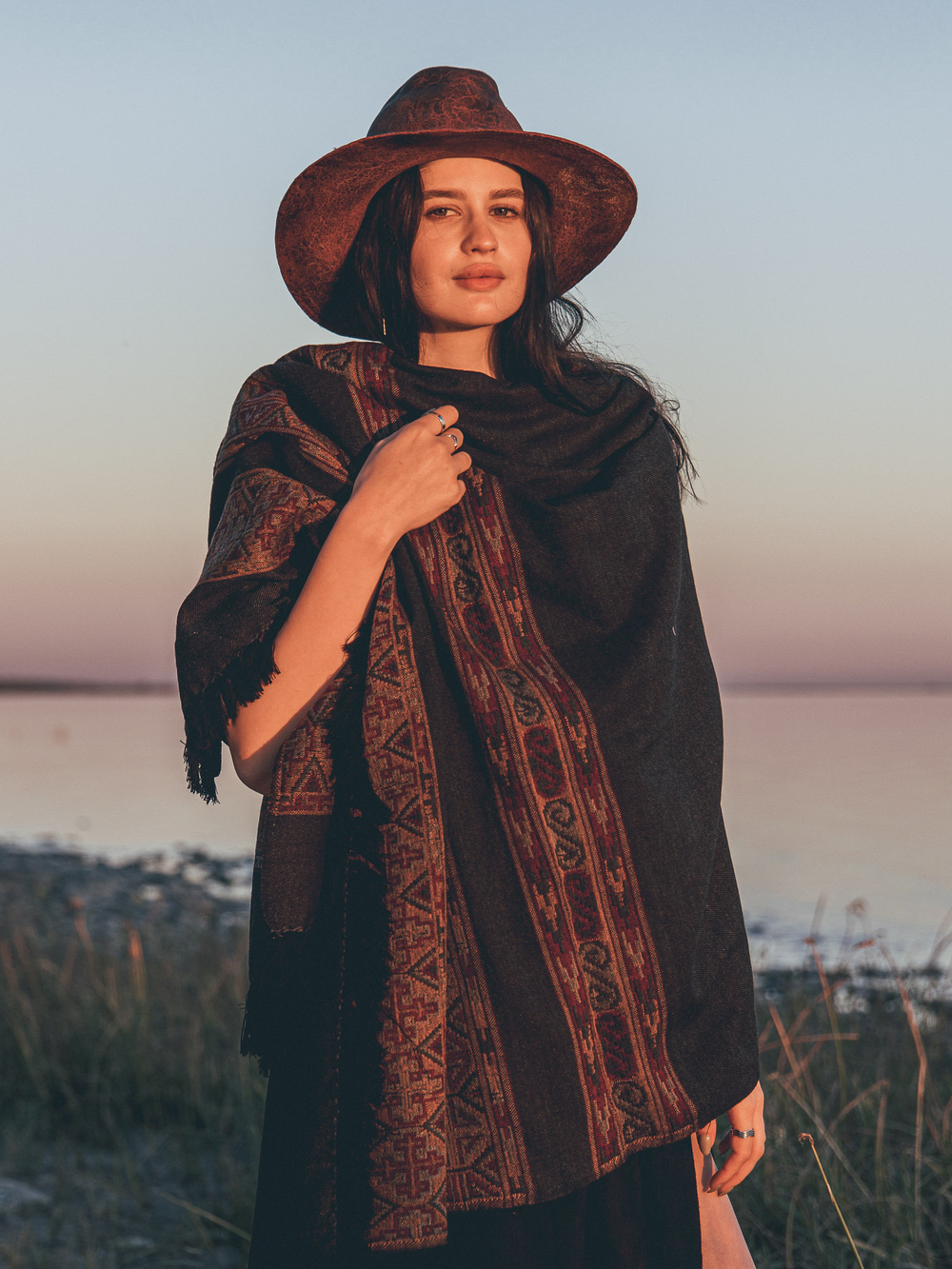 Шаль Куллу (графит)