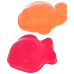 Набор для игры в песочнице «Тачка», 32*14 см, 5 предметов, микс