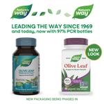 Nature's Way, лист оливы, 250 мг, 60 веганских капсул