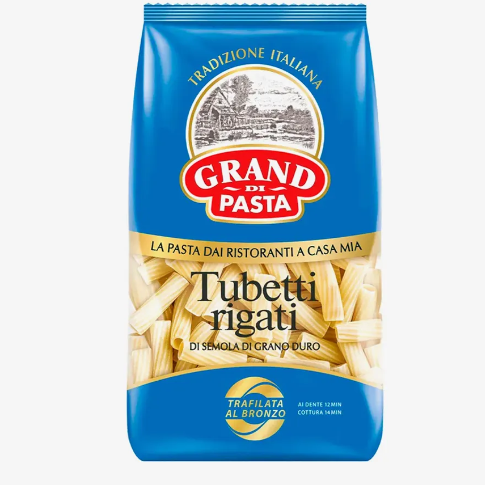 Макароны Grand di Pasta Tubetti Rigate 450 гр