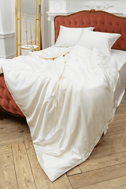Пододеяльник 200х220 German Grass Silk Bliss Creamy White