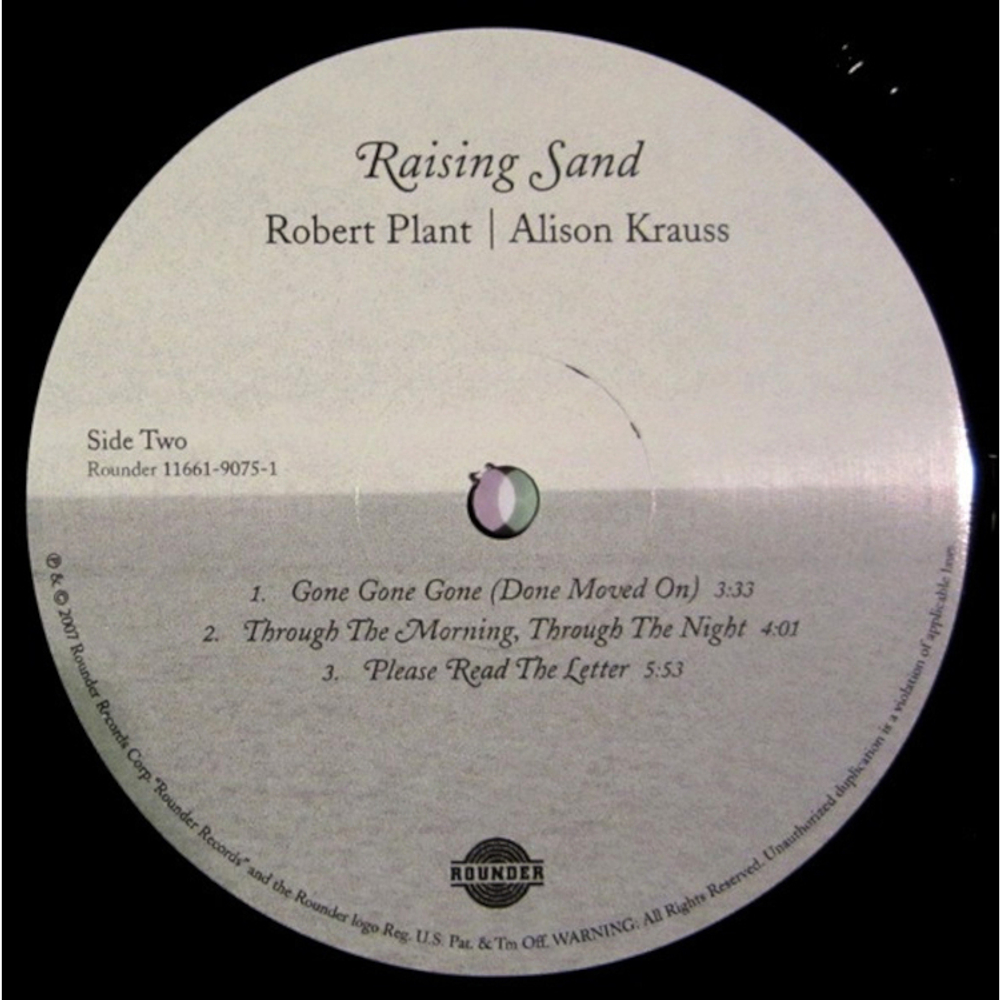 Robert Plant & Alison Krauss / Raising Sand (2LP)