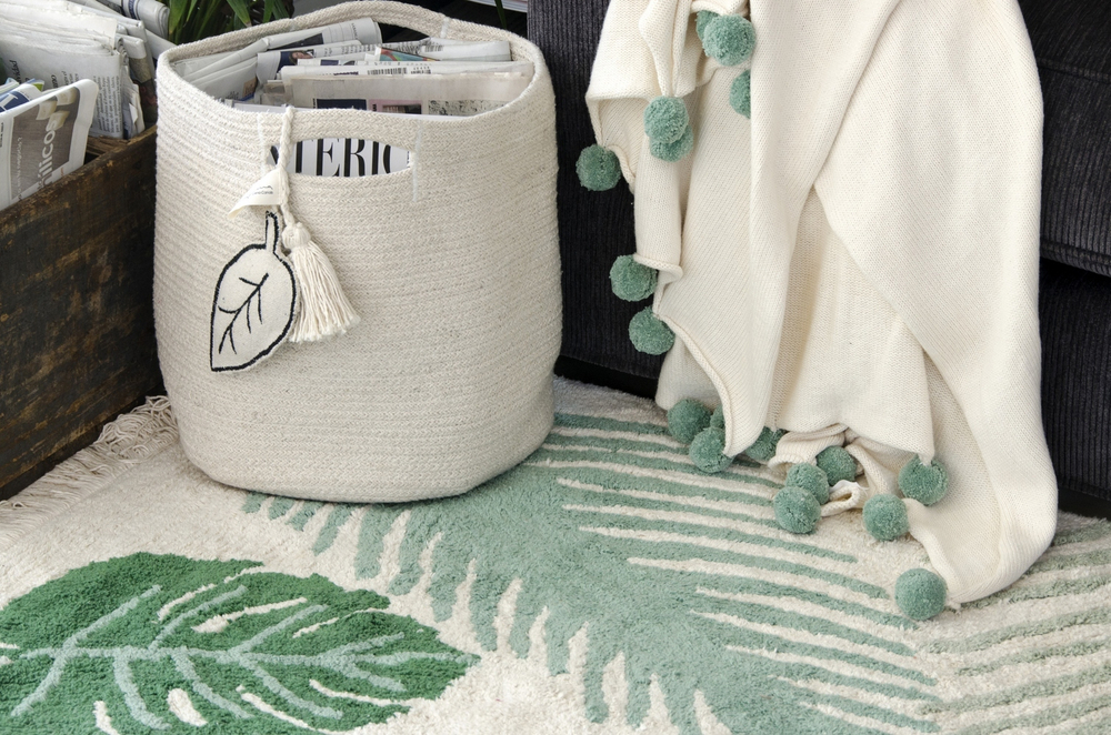 Корзина Lorena Canals Leaf Natural (30 x Ø30 см)