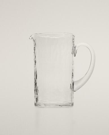 Zara Home кувшин из стекла, цвет прозрачный, 19.5 см
