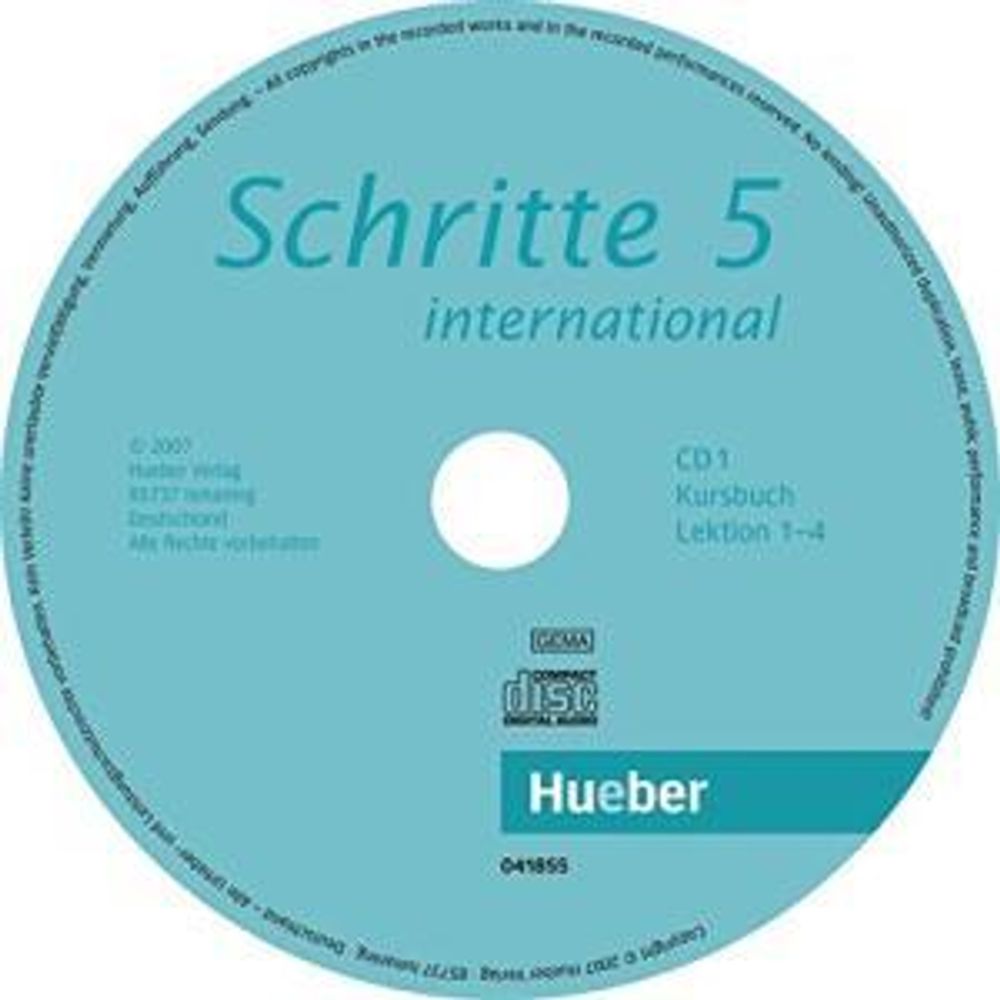 Schritte international 5 - 2 Audio-CDs zum Kursbuch