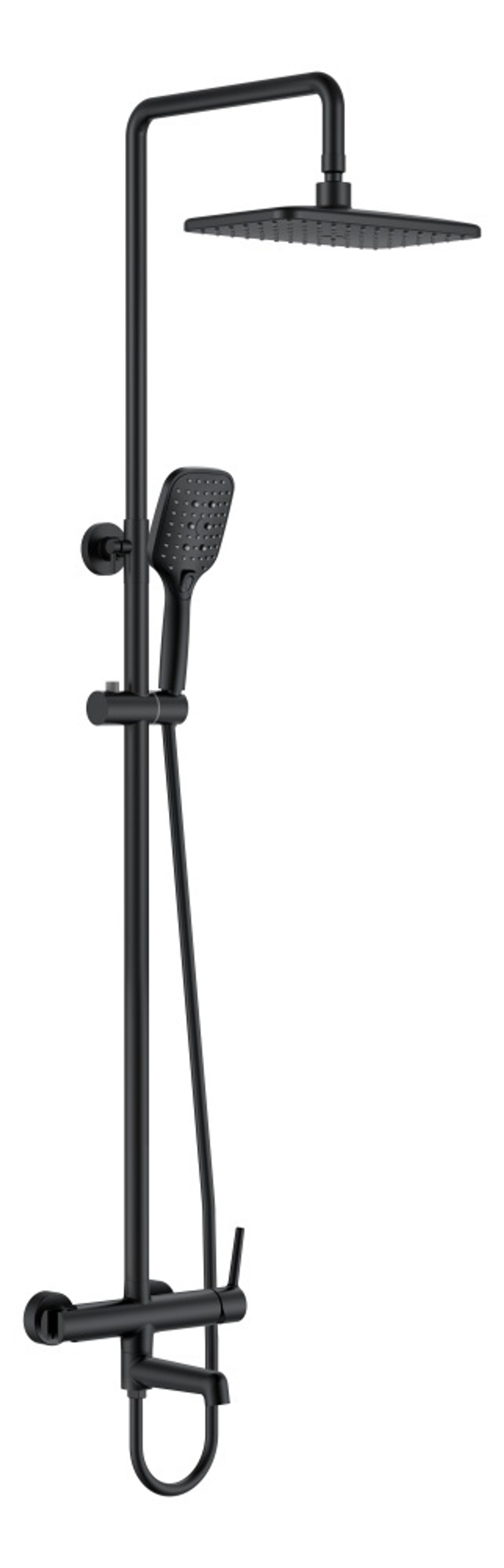 103562-C Душевая система (ЧЕРНЫЙ) ViEiR (4/1шт)