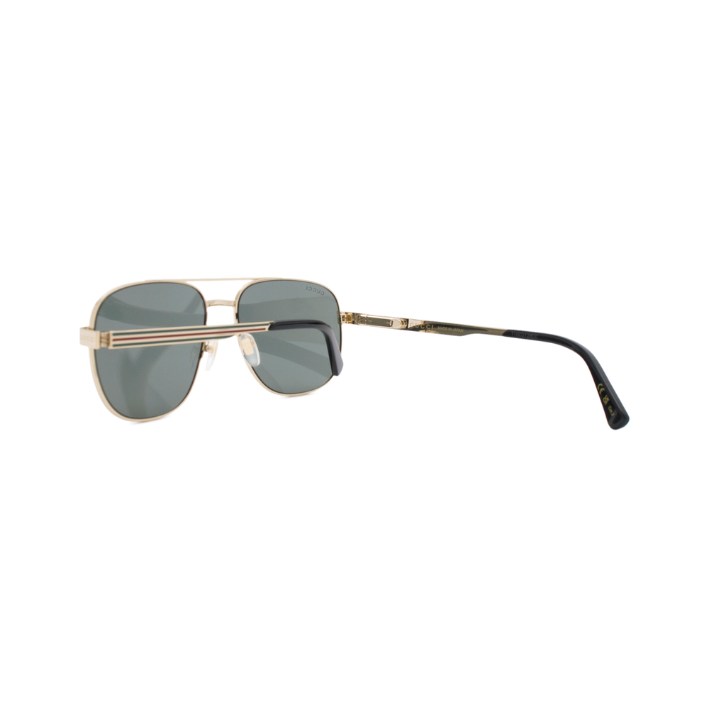 Очки GUCCI GG1223S-002 пилот золото