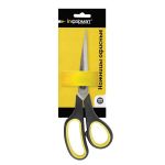 Ножницы inФОРМАТ офисные металл-желт/черн. резин.встав. эргоном. 195 мм
