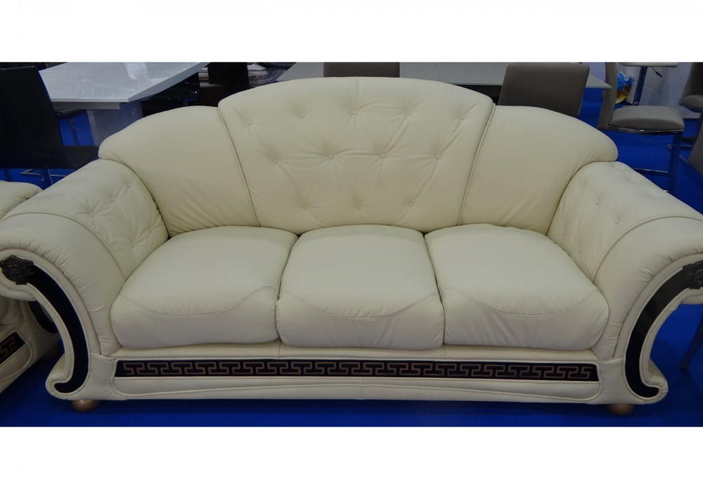 Диван-кровать Versace 3-х местный белый