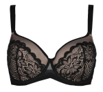 Бюстгальтер-балконет с формованной чашкой S1 (Размер: 6C) (Цвет: черный)