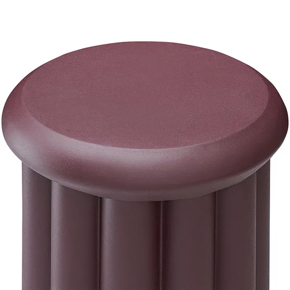 Столик приставной Vivlend, Ø34х46 см, сливовый