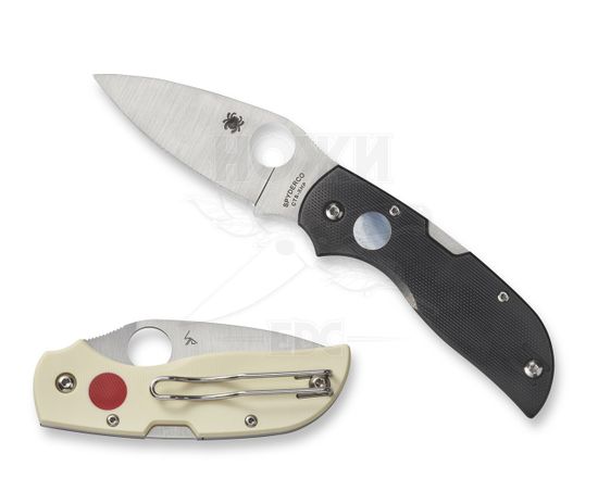 Складной нож Spyderco Chaparral Sun & Moon 152GSMP c клинком из стали CTS-XHP, рукоять G10