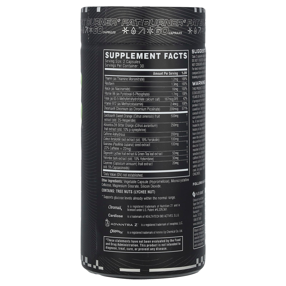 C4 / Cellucor, Super Shred, средство для сжигания жира, 60 капсул