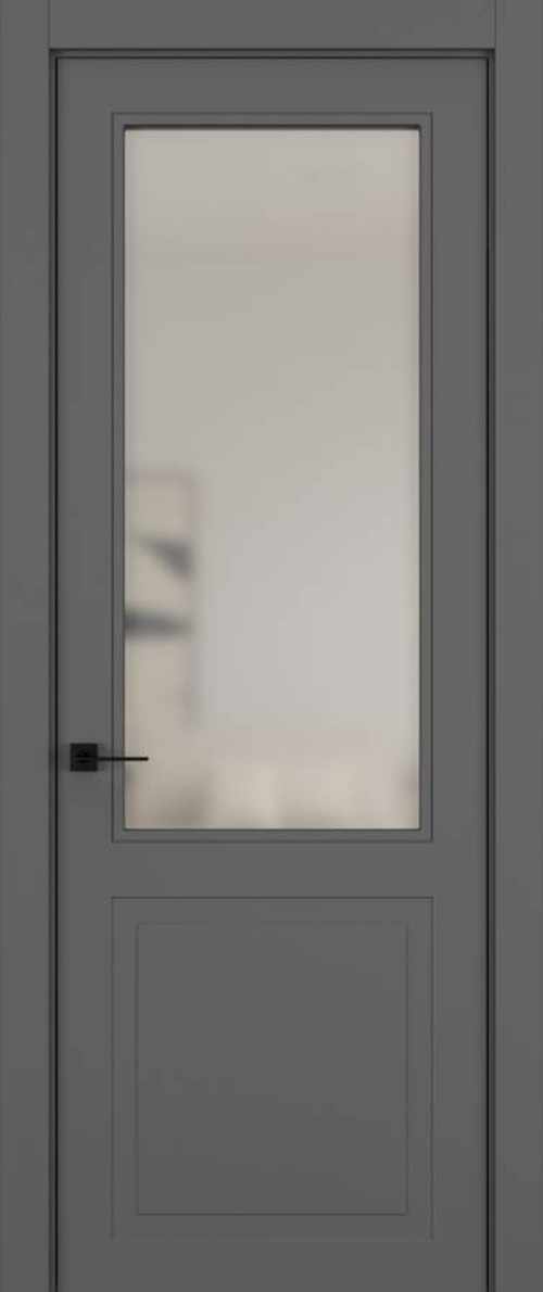 Дверь 02V GEOMETRY Матовый Темно-серый