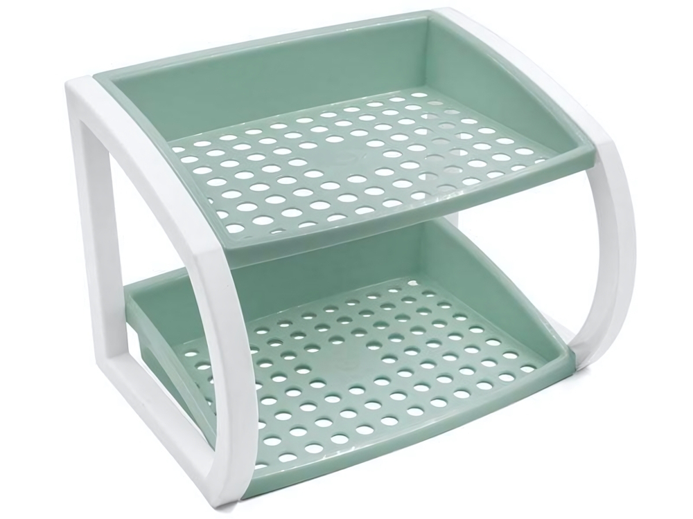 Подставка настольная 2-х ярусная KRITA Серая мистерия