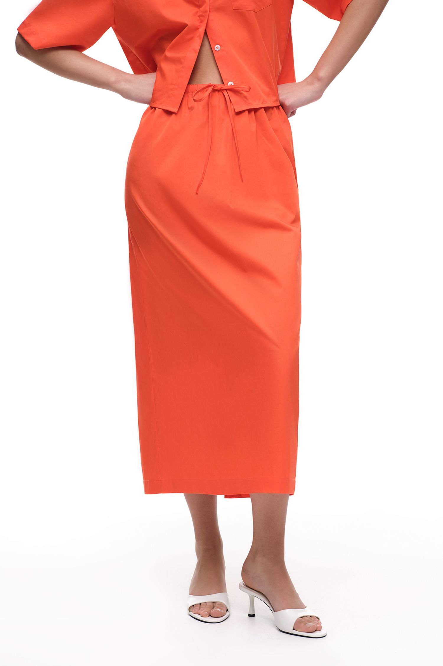 Юбка (Comfort Core), оранжевая