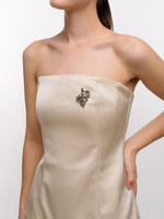 Брошь "Cassis" Silver