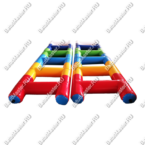 Надувная командная игра "Пожарная лестница", 4 игрока