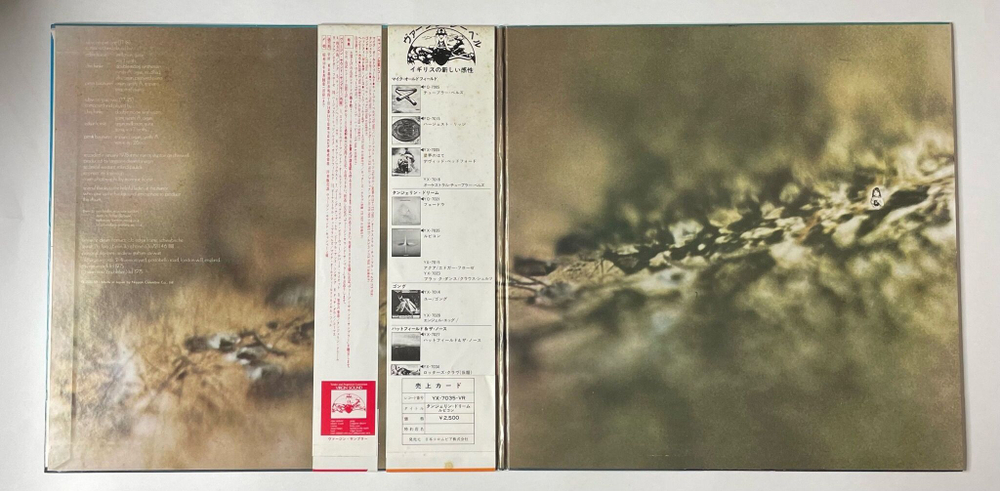 Винтажная виниловая пластинка LP Tangerine Dream Rubycon (Japan 1975) (Obi)