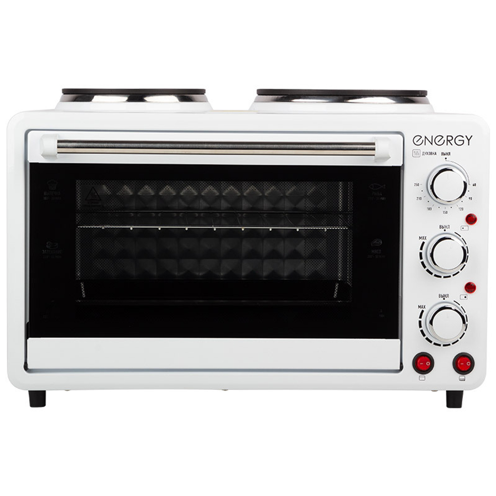 Духовка электрическая ENERGY GН-26A-W, 1400Вт, 26л, белая
