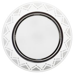 DK LD27 WH/WH Светильник ЭРА декор cо светодиодной подсветкой GX53, белый/белый