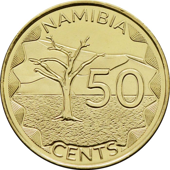 50 центов 2025 Намибия