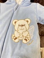 Комбинезон "Мишка" Модель: 015-3-084в (Цвет: Синий, Размер: 36 (56-62))