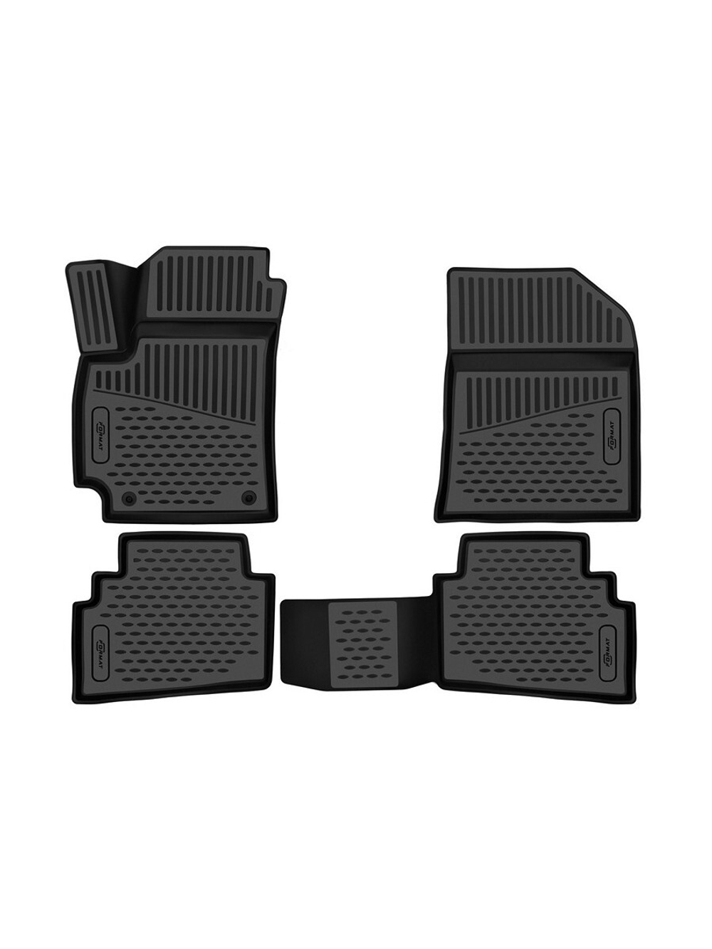 Коврики в салон для KIA Seltos, 2WD FORMAT.3D02441210