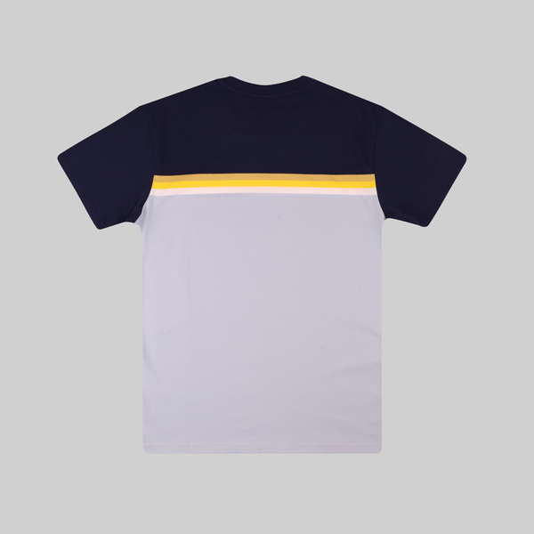  Футболка мужская HUF Lido Stripe Knit артикул:KN00346-LBLUE - купить в магазине Дайс