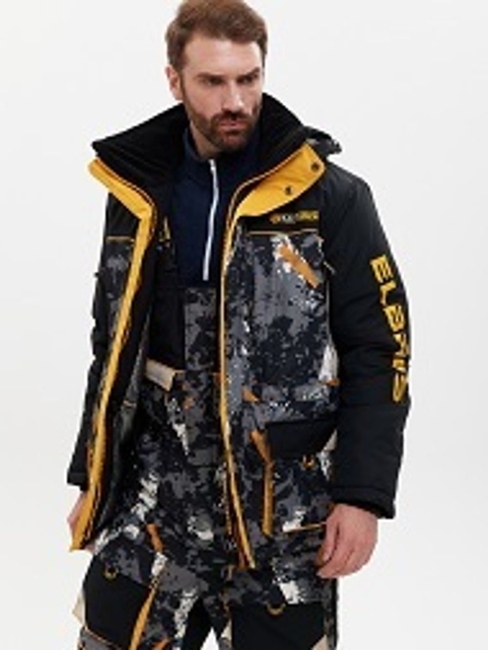 Костюм зимний Elbrus ткань Breathable цвет КМФ192/Черный