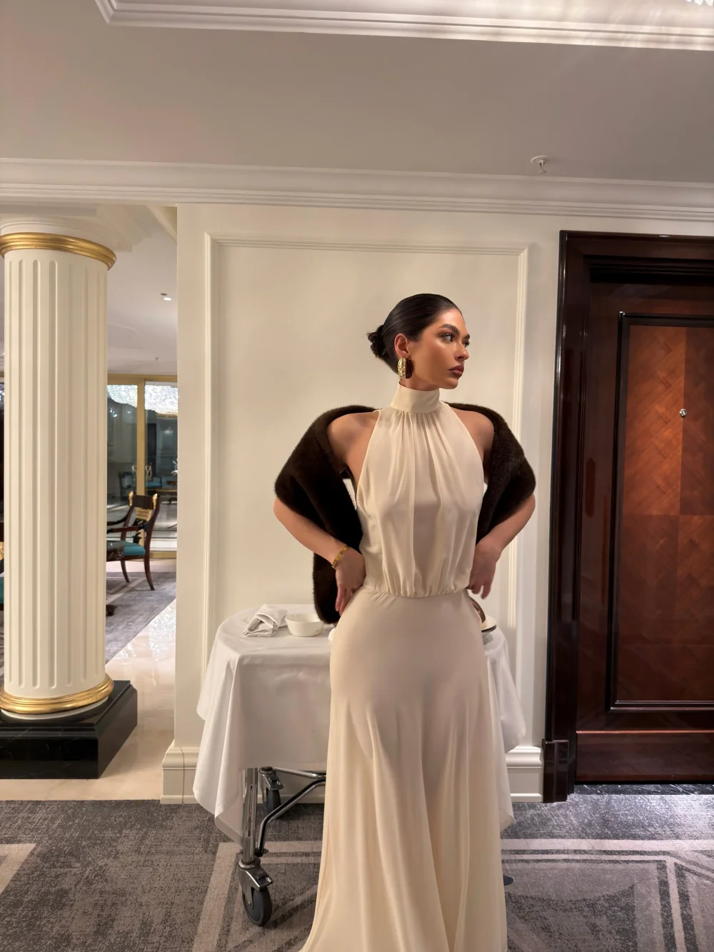 Серьги-половинки с коричневым литьем, Золотой