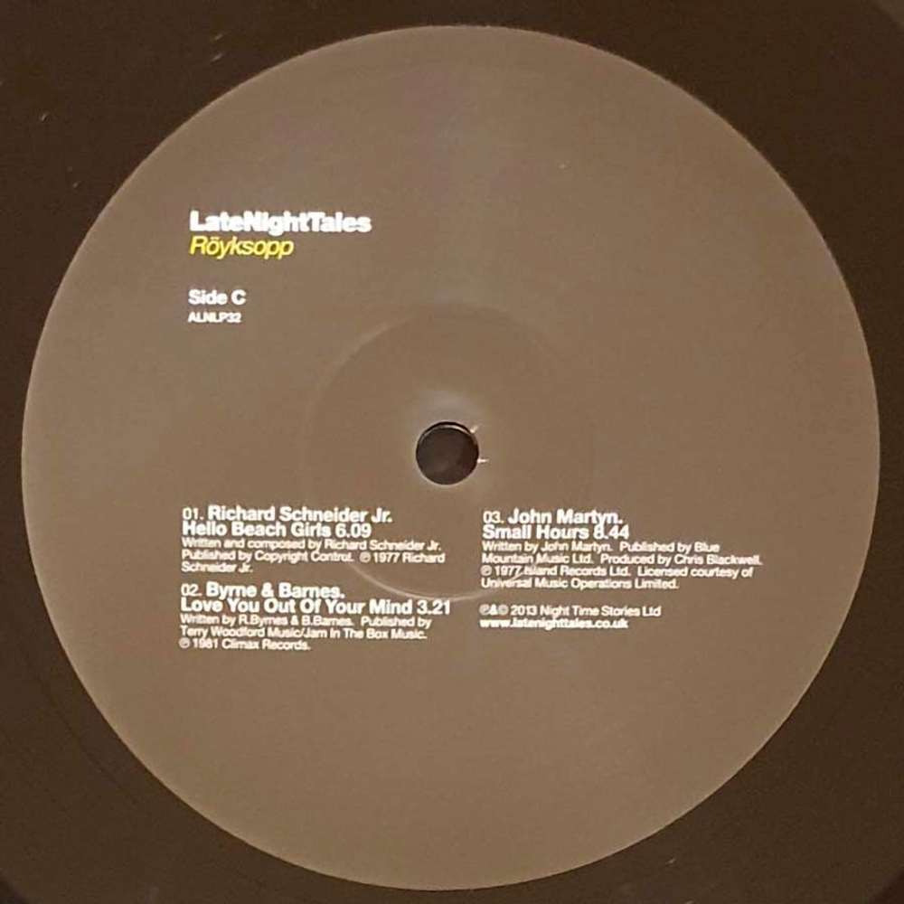 Royksopp / LateNightTales (2LP)