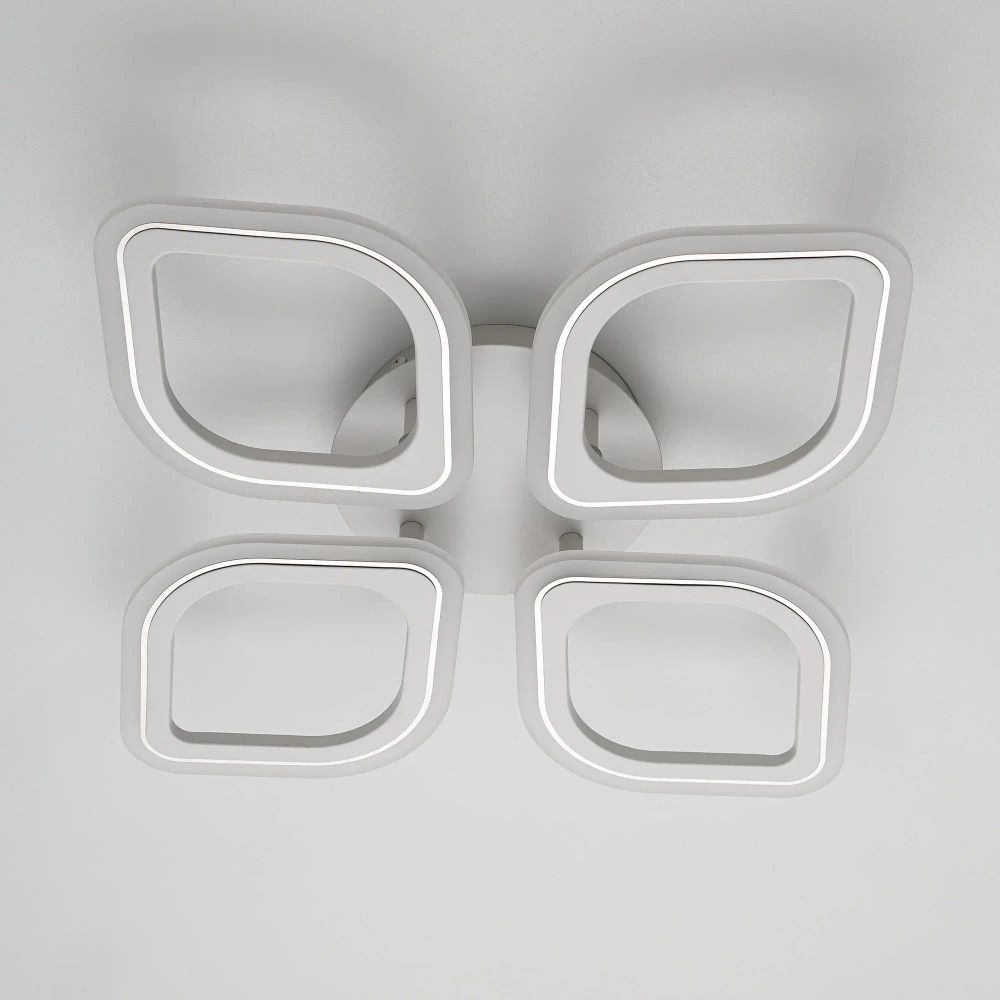 Citilux Ромби CL236040R LED Люстра с пультом Белая