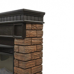 Каминокомплект Electrolux EFP 3320LS с порталом Bricks Wood 30 120х34х96 см