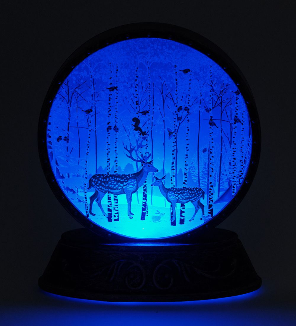 XM-840/2 Новогодняя миниатюра с подсветкой