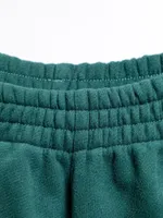 Шорты Hardlunch Logo темно-зеленые