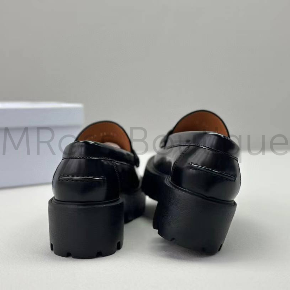 Кожаные туфли Chanel Mary Janes