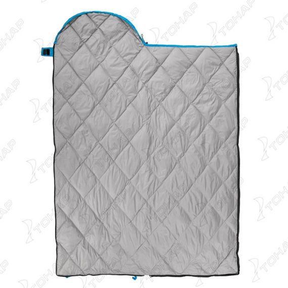 Спальный мешок пуховый (190+30)х75см (t-5C) синий (PR-YJSD-25-B) PR