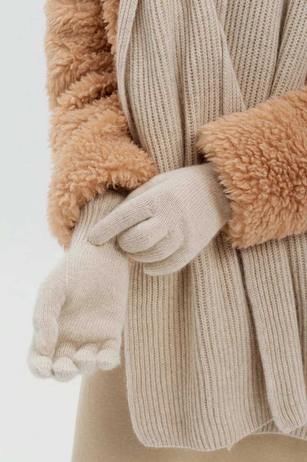 Перчатки ПЧ806-08 бежевый