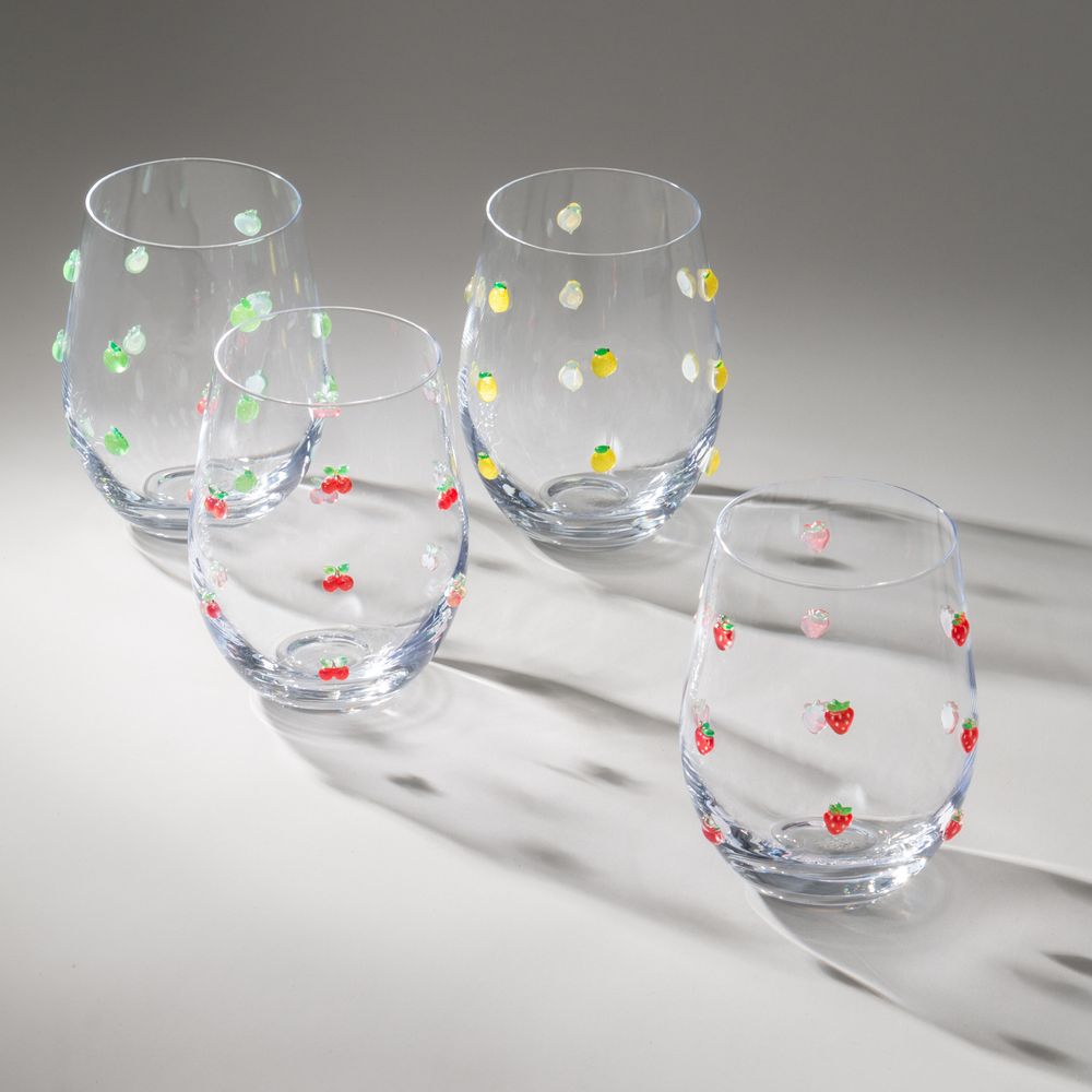 НАБОР СТАКАНОВ "FRUITY" ИЗ 4 ШТ. 520 МЛ