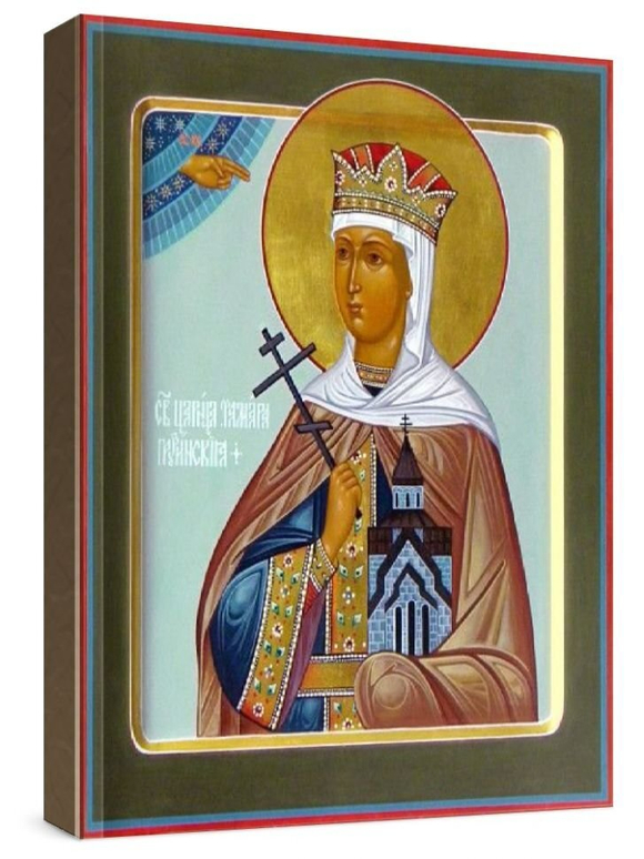 Тамара Грузинская (рукописная икона)