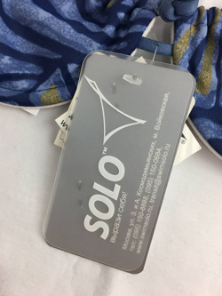 Купальник Solo раздельный с узором 44 размер (лиф 44b), новый