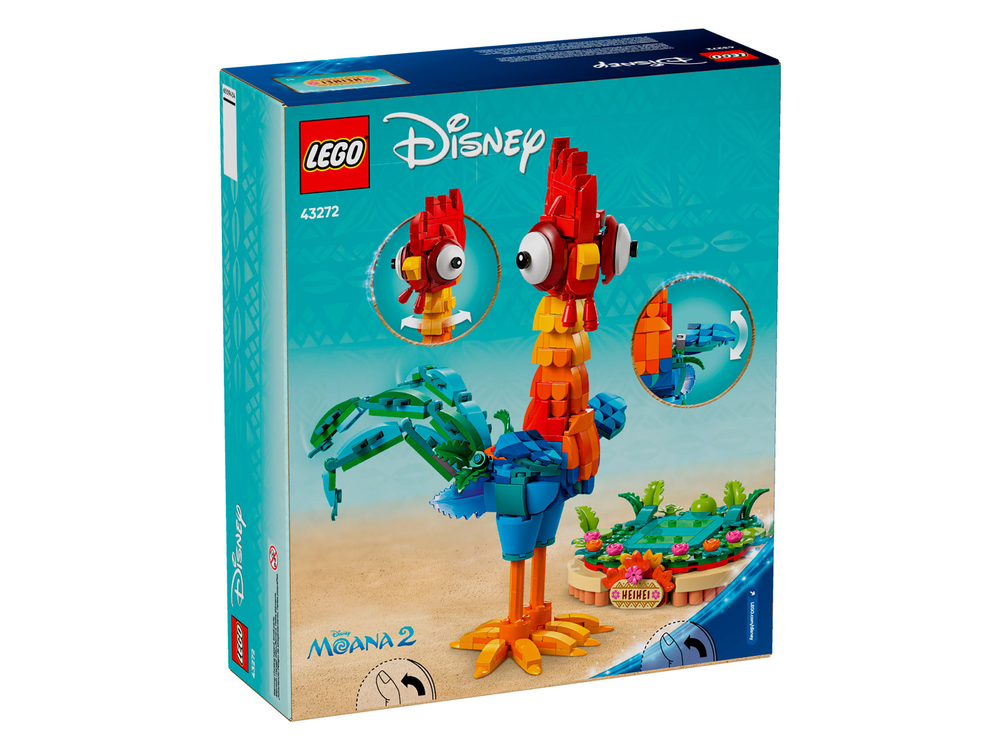 LEGO Disney Princess 43272 «Петушок Хэй-Хэй» — милый герой Моаны