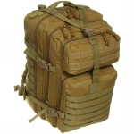 Рюкзак туристический 40л, цвет песочный,D3