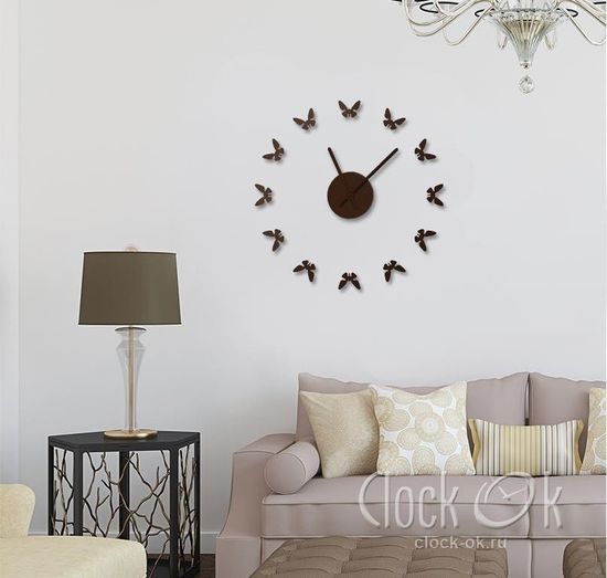 Настенные 3D часы Magic Fly